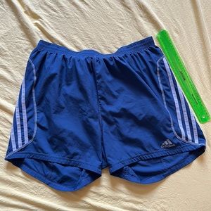 Blue Adidas Running Shorts